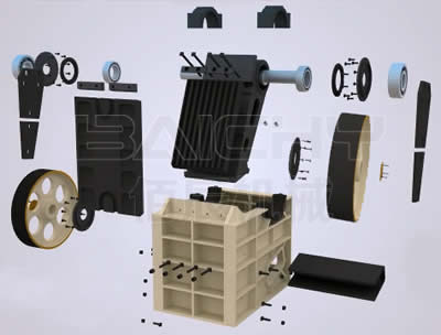 鄂式破碎機配件圖